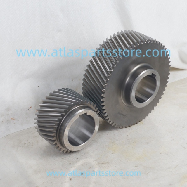 2606099960(2606099910+2606099930) Original gear set for FU SHENG air compressor parts