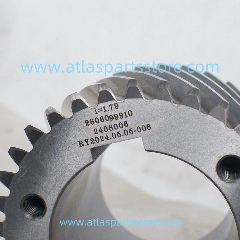 2606099960(2606099910+2606099930) Original gear set for FU SHENG air compressor parts