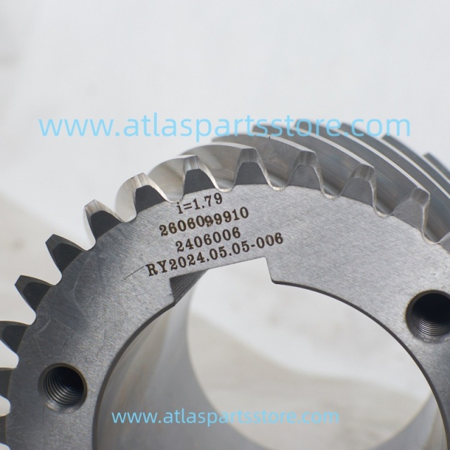 2606099960(2606099910+2606099930) Original gear set for FU SHENG air compressor parts