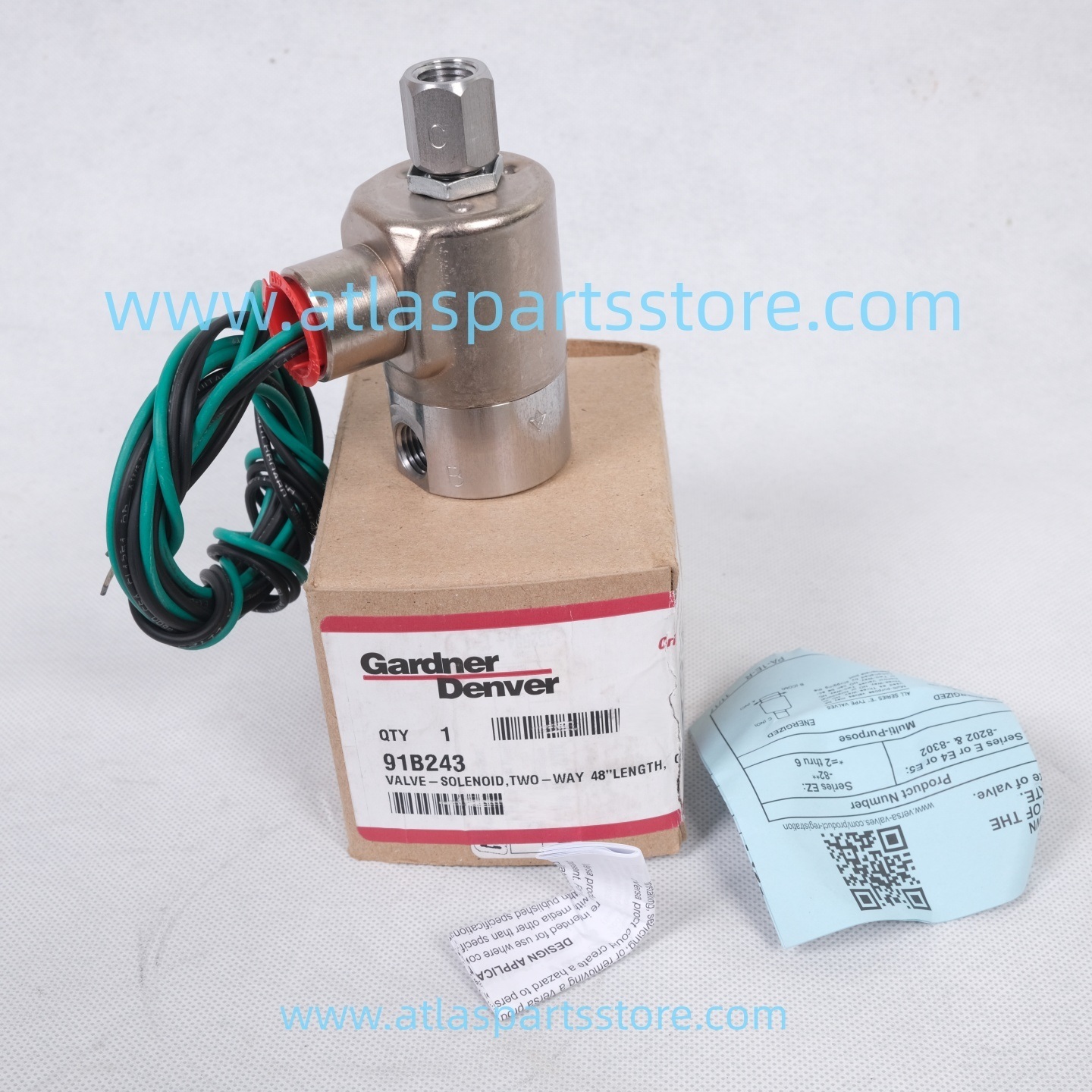 91B243 Original IVC solenoid valve for Ingersoll Rand air compressor parts