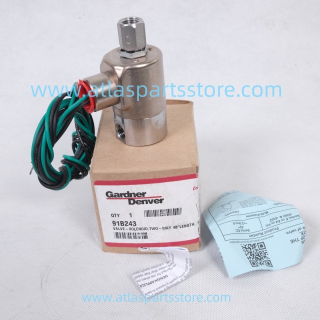 91B243 Original IVC solenoid valve for Ingersoll Rand air compressor parts