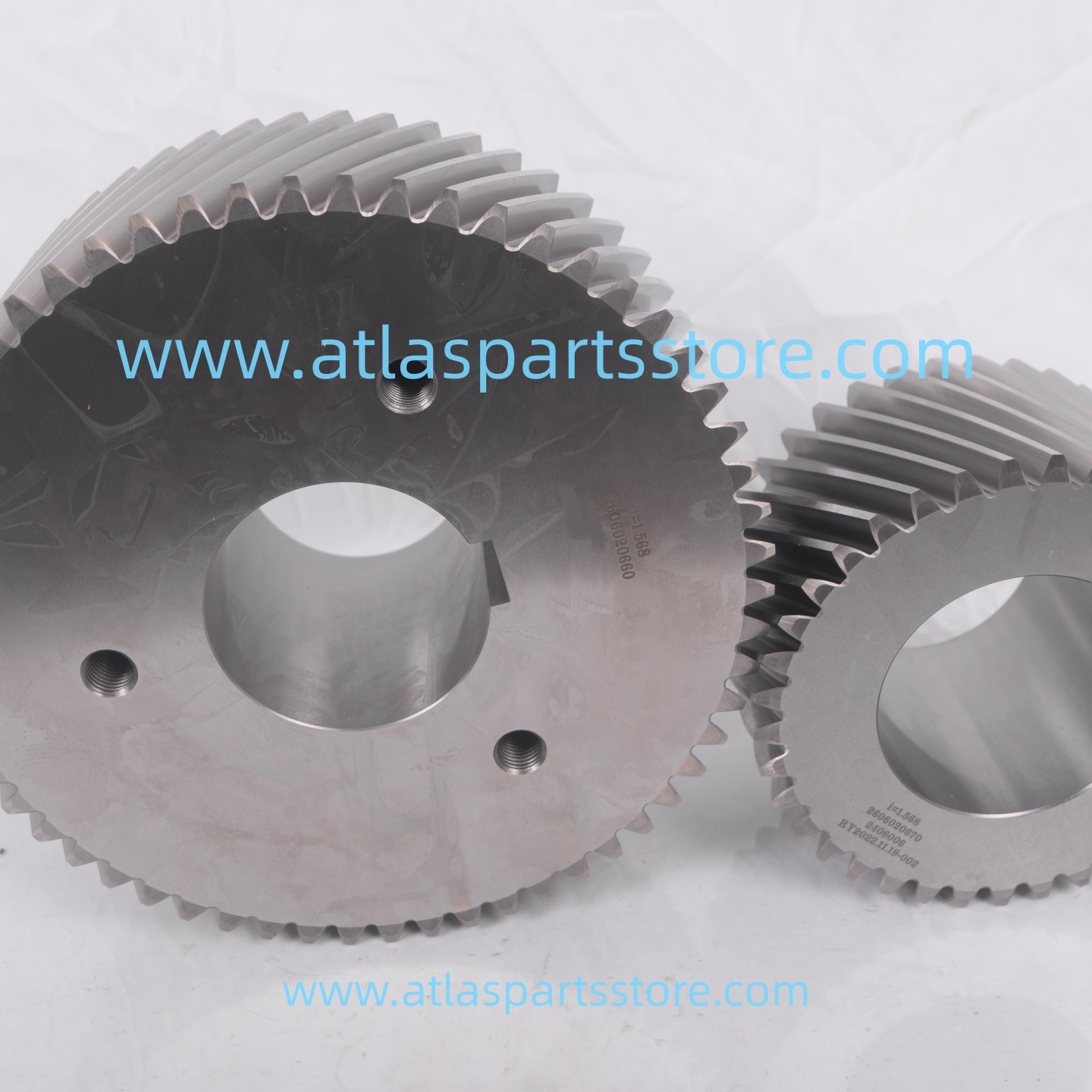 2605050330(2606020660+2606020670) Original gear assembly i=1.56 for FU SHENG air compressor parts