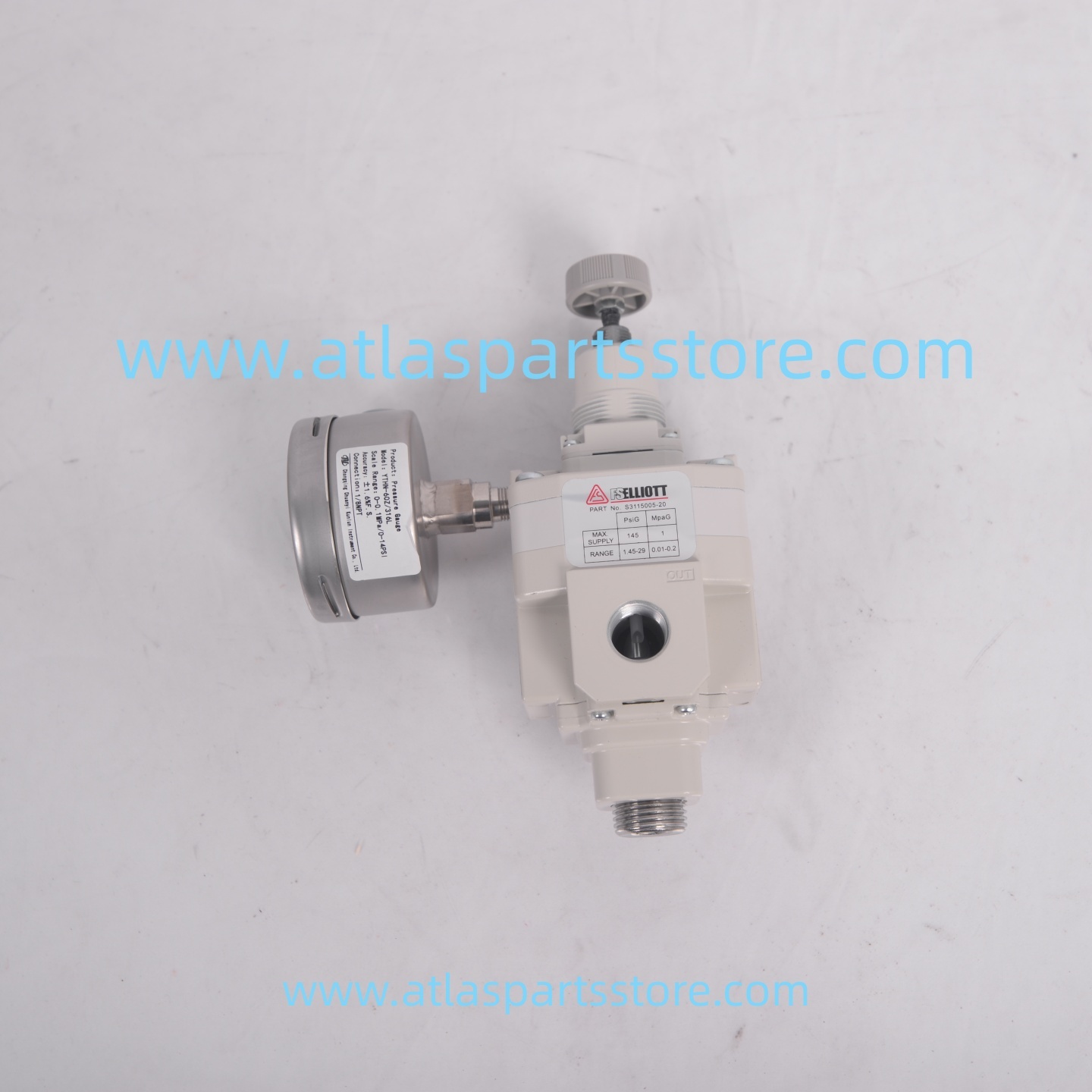 P7480A2151 Original pressure regulator 590DA2 for FU SHENG air compressor parts