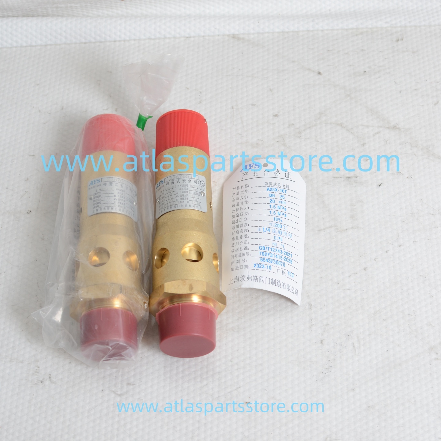 23876543 Original safety valve for Ingersoll Rand air compressor parts