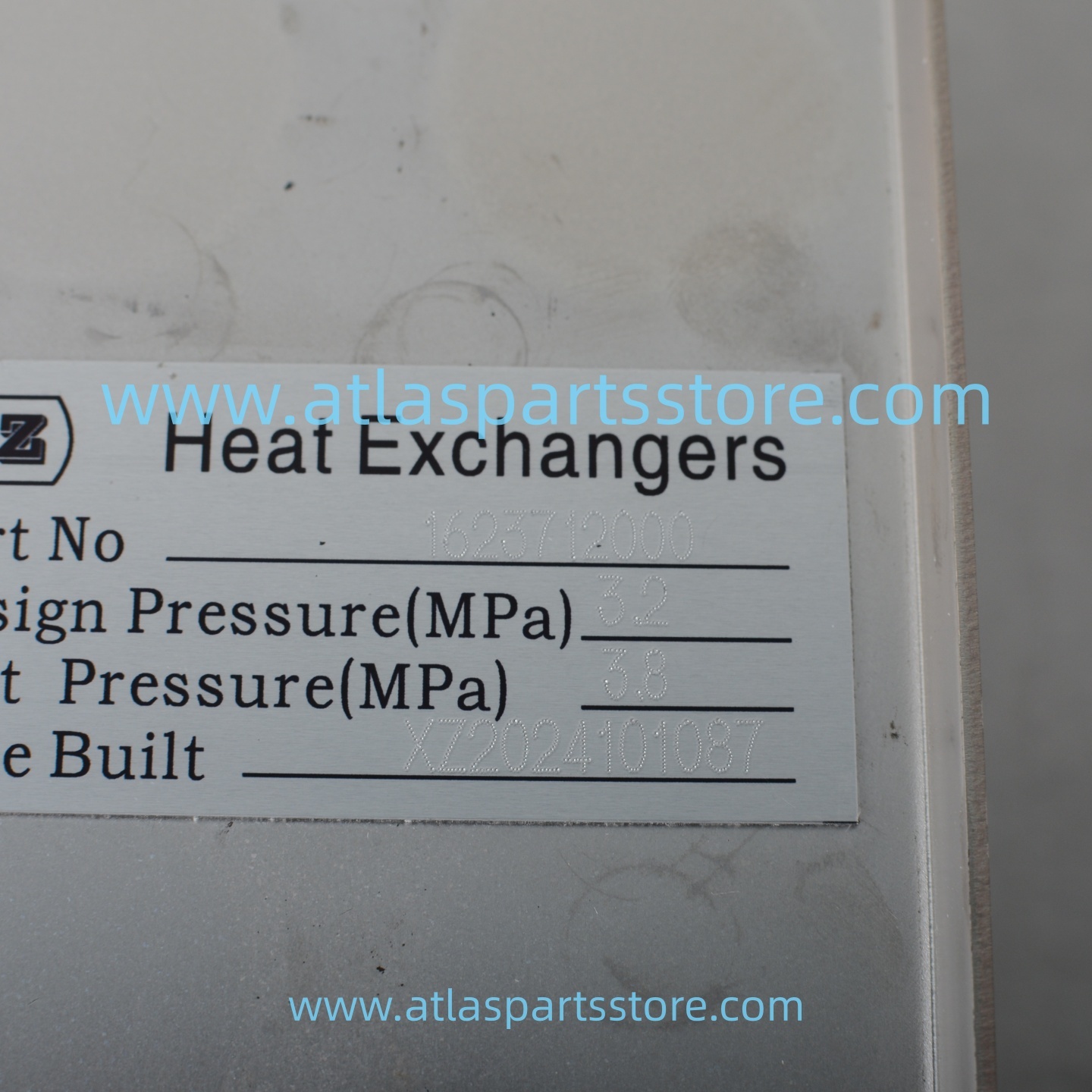 1623712000 Original Industrial Compressor Parts cooler for Atlas copco air compressor parts