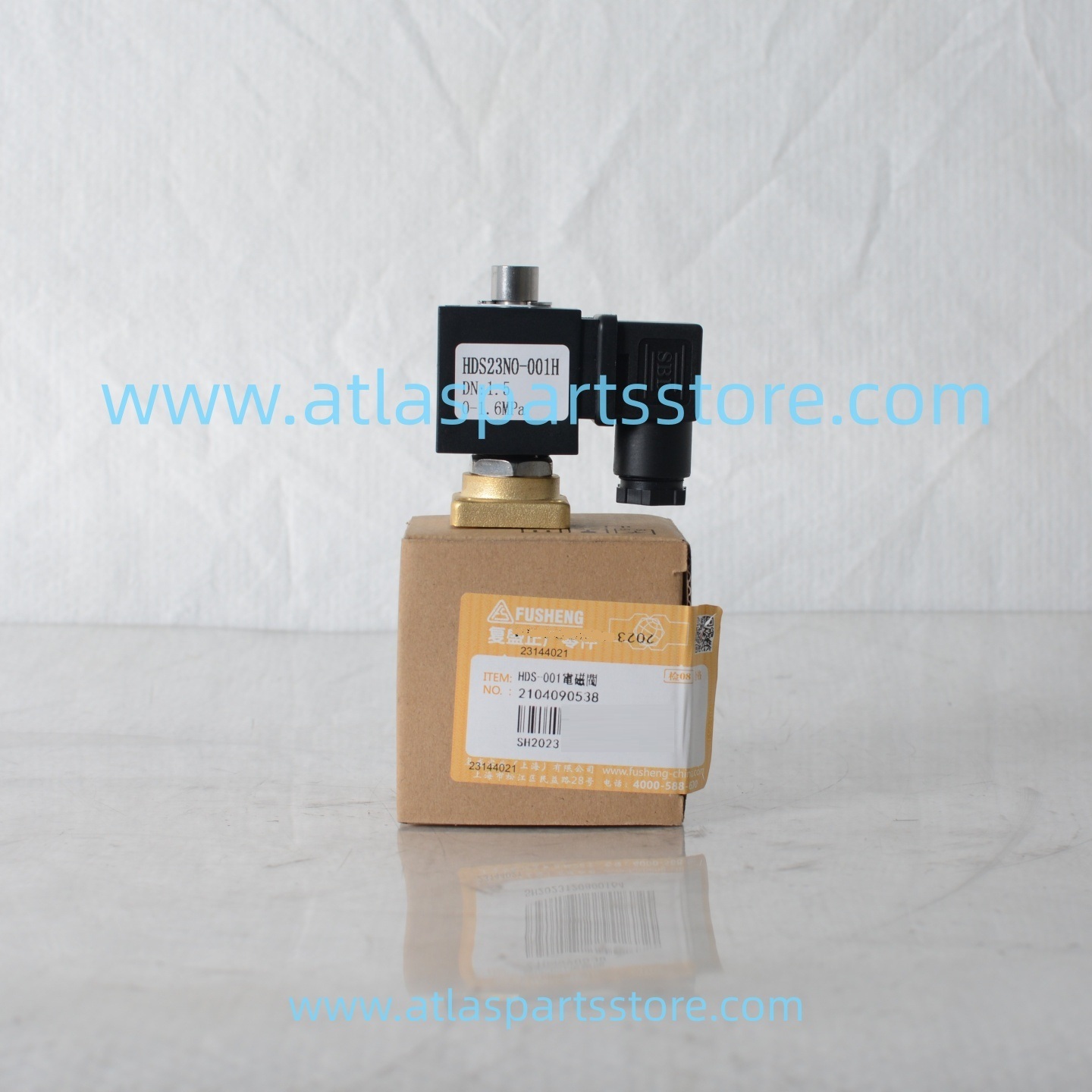 2104090538 Original Industrial Compressor Parts solenoid valve for FU SHENG air compressor parts