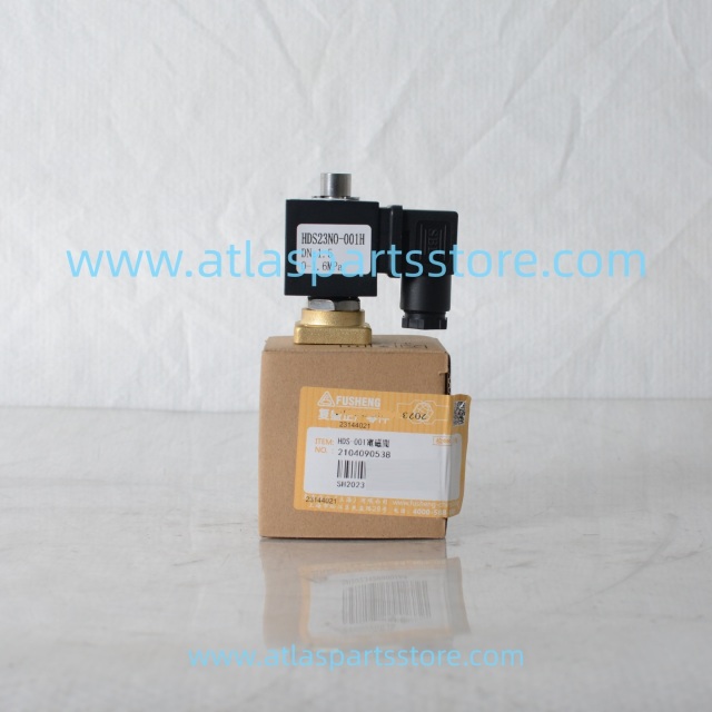 2104090538 Original Industrial Compressor Parts solenoid valve for FU SHENG air compressor parts