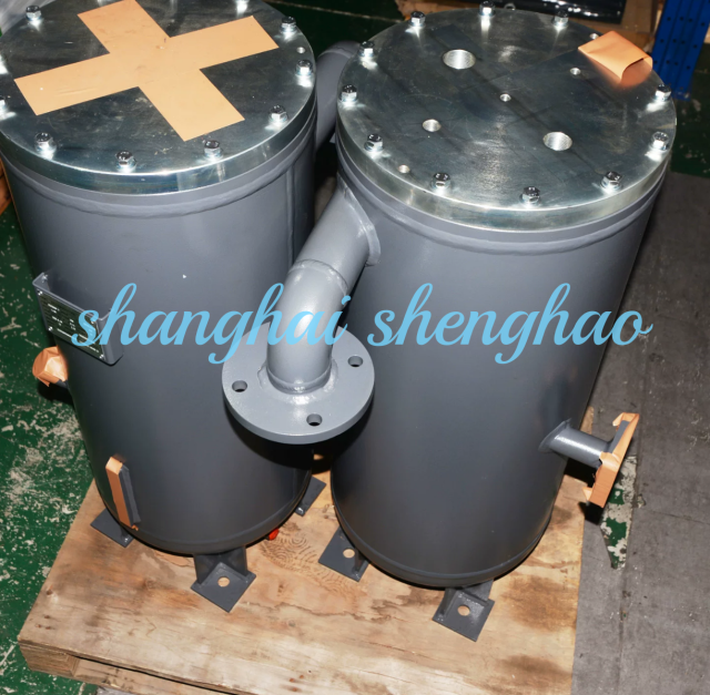 71124111-46100-J Fusheng Screw Air Compressor Original Parts Oil-Gas Separator Tank