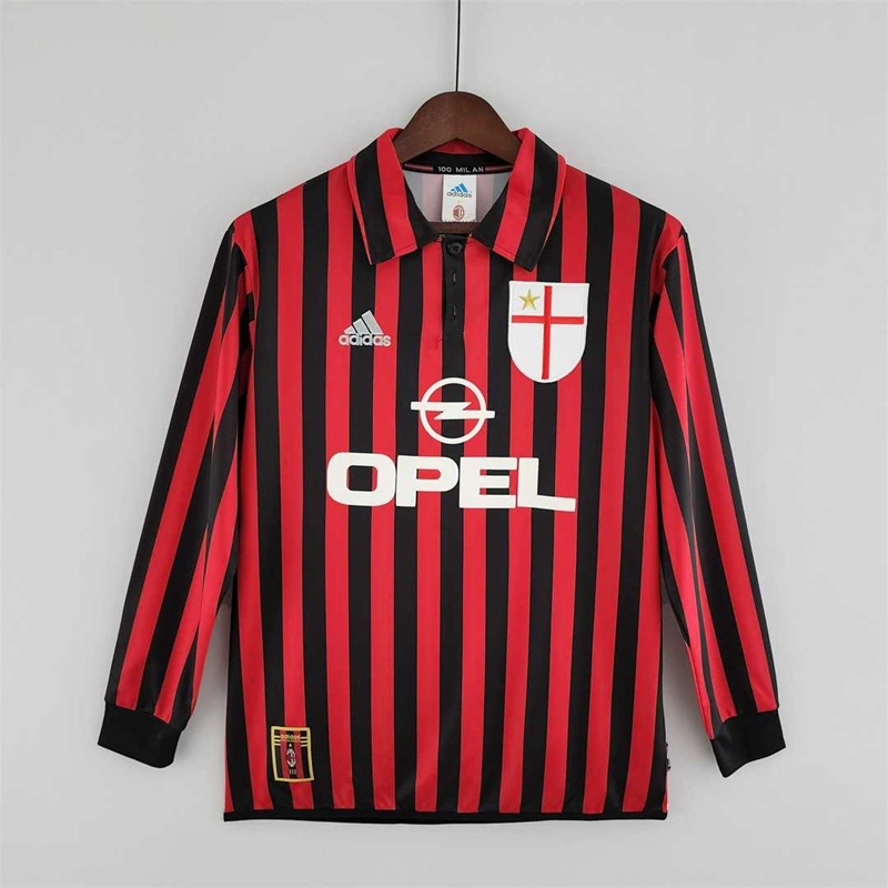 1999-00 AC MILAN HOME LONG SLEEVED