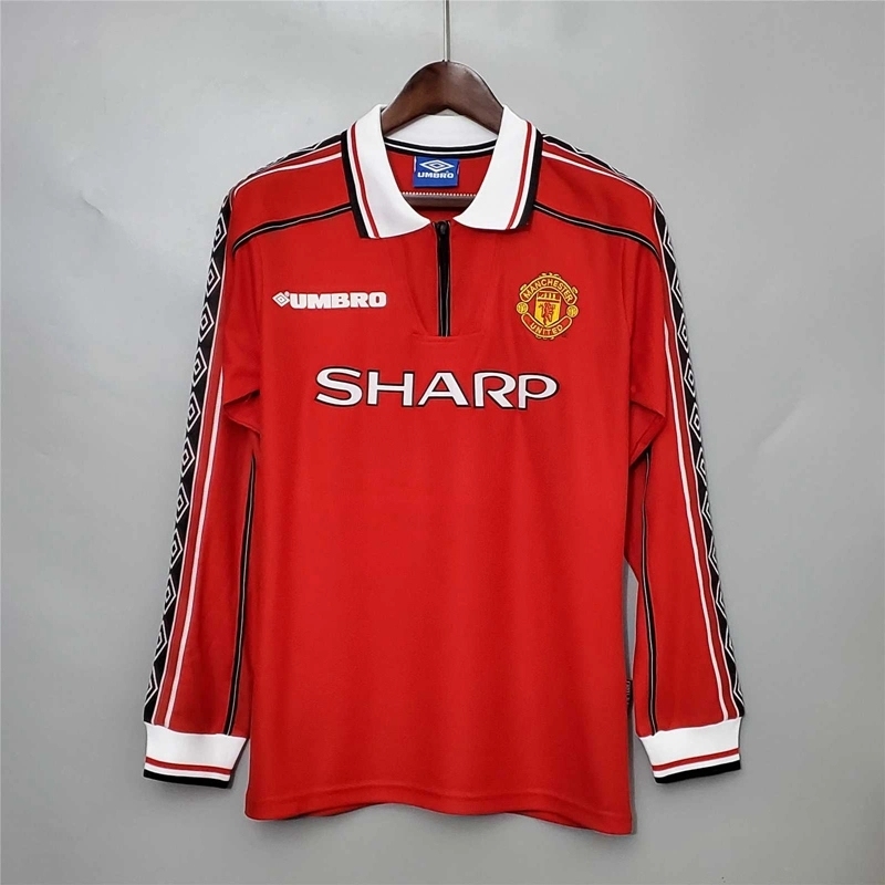 1997-98 MANCHESTER UNITED HOME LONG SLEEVE