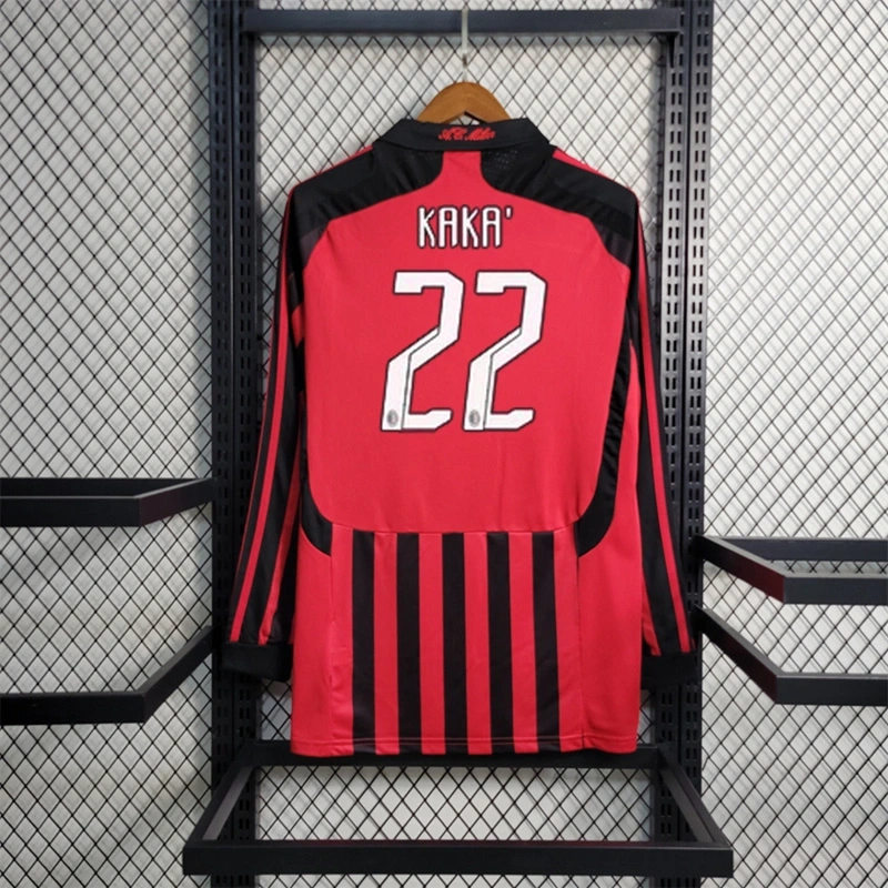 2007-08 AC MILAN HOME LONG SLEEVED