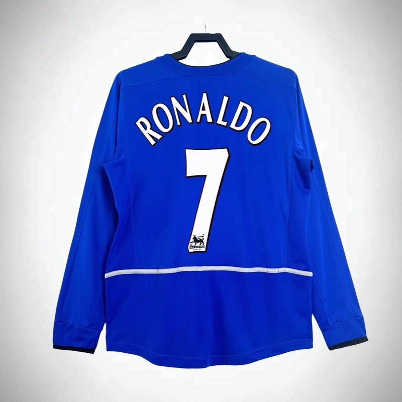 2002-03 MANCHESTER UNITED LONG SLEEVES THIRD AWAY