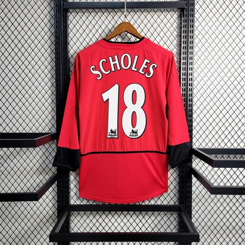 2002-04 MANCHESTER UNITED HOME LONG SLEEVE