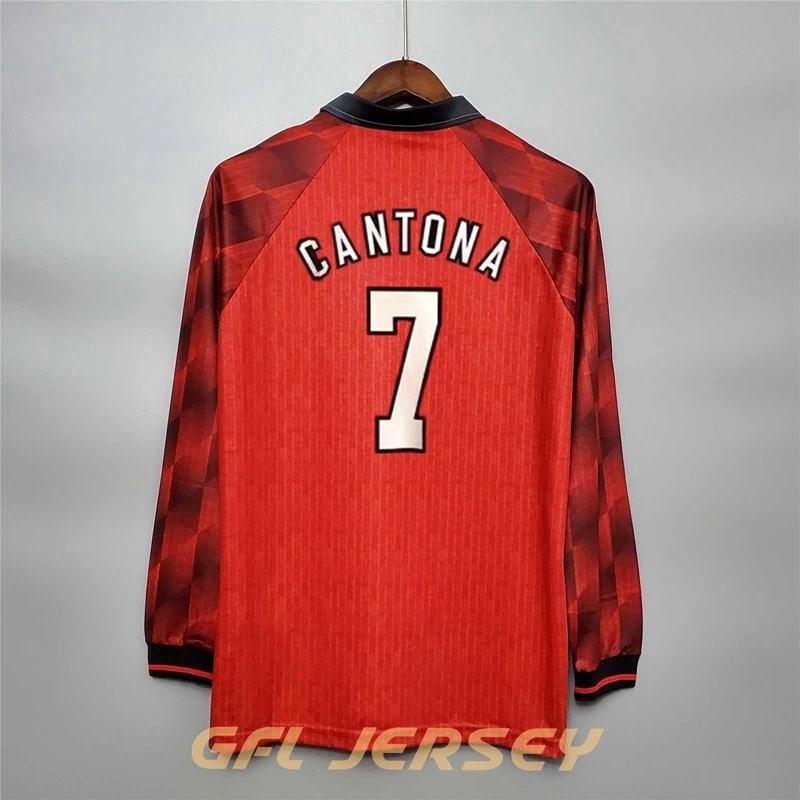 1996-97 MANCHESTER UNITED HOME LONG SLEEVE