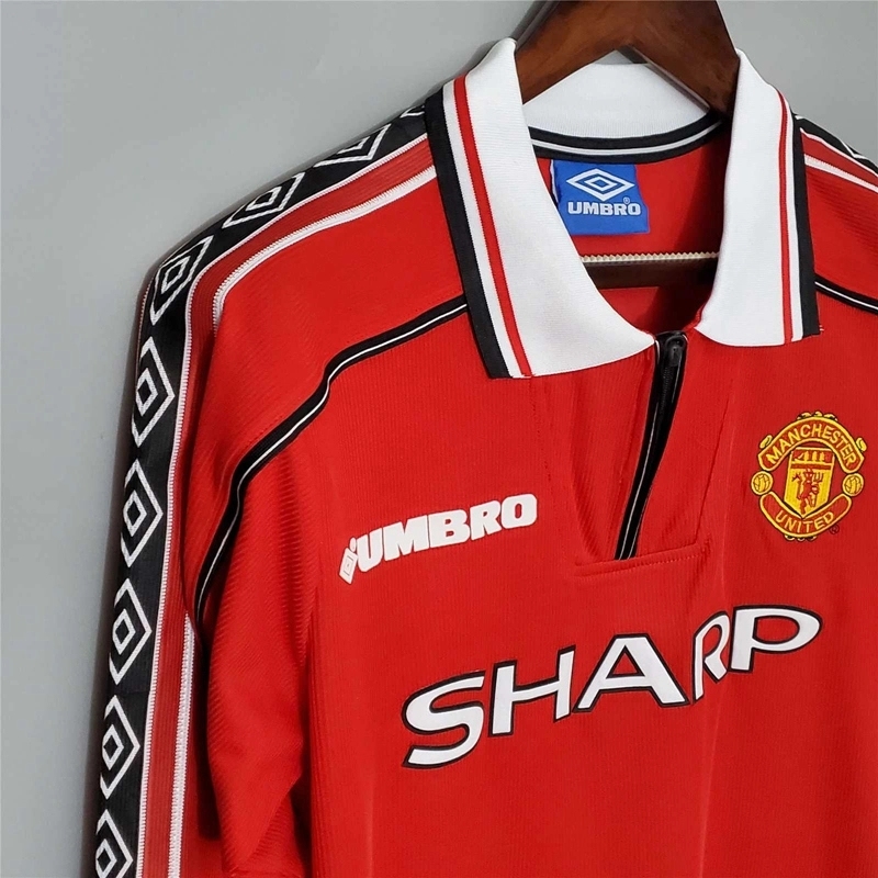 1997-98 MANCHESTER UNITED HOME LONG SLEEVE