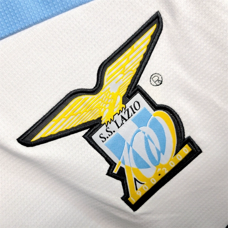 1999-00 LAZIO CENTENARY HOME SHIRT
