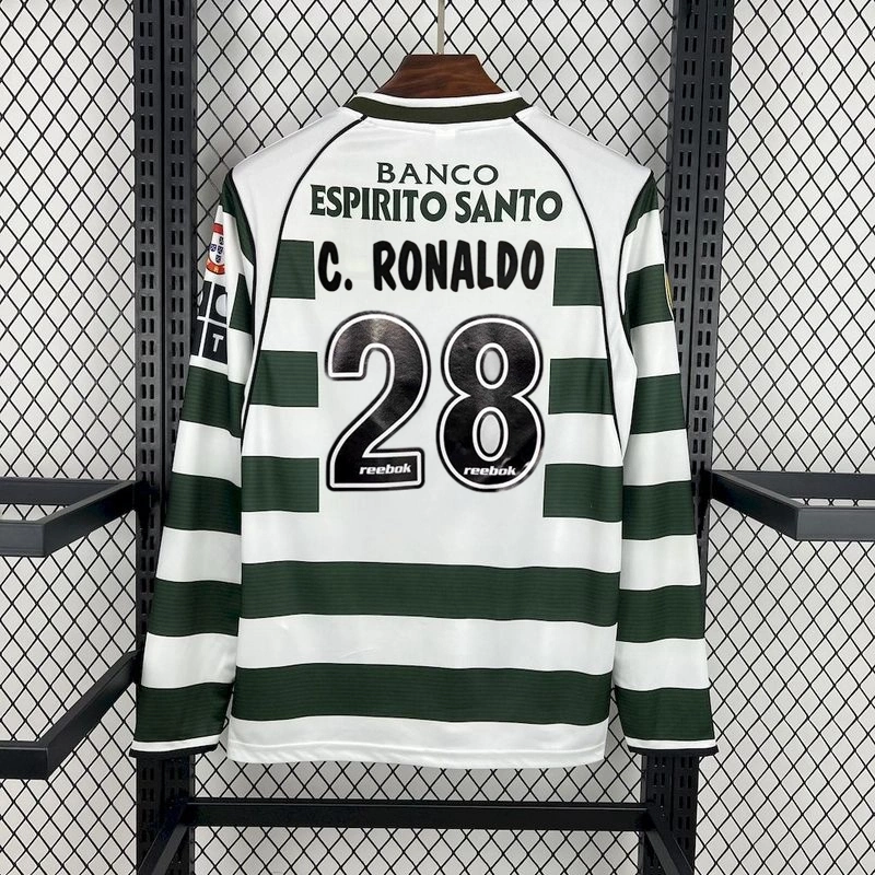 2001-03 SPORTING LISBON HOME LONG SLEEVE