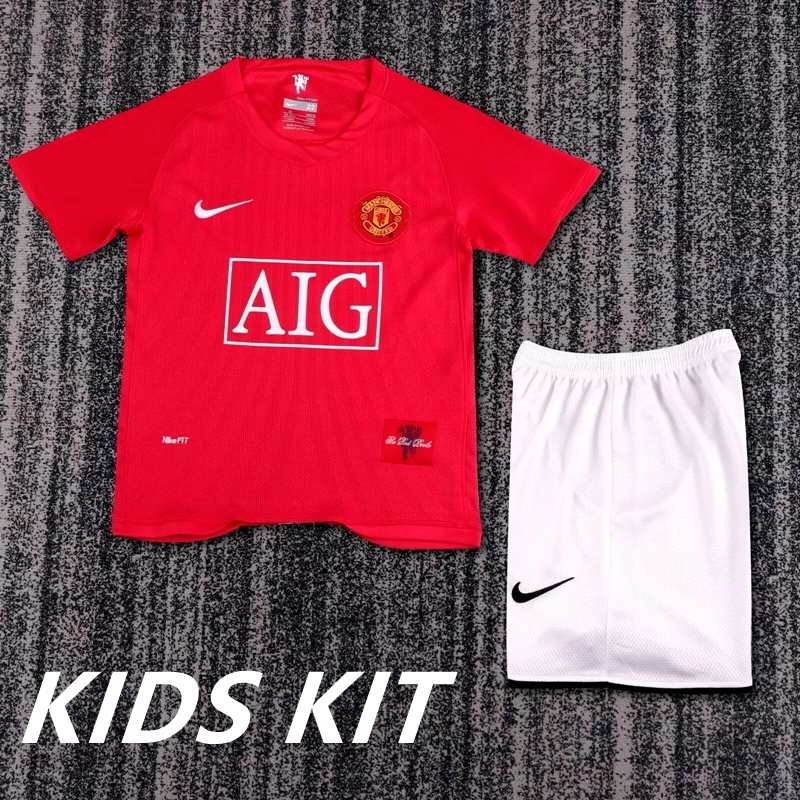 2007-08 MANCHESTER UNITED HOME KIDS KIT