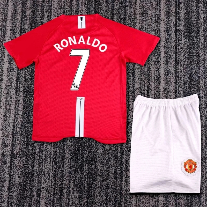 2007-08 MANCHESTER UNITED HOME KIDS KIT