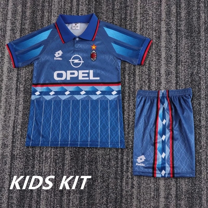 1996-97 AC MILAN AWAY KIDS KIT