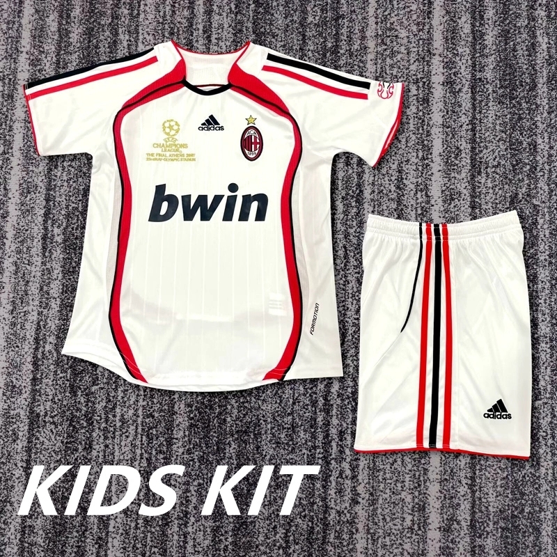 2006-07 AC MILAN AWAY KIDS KIT