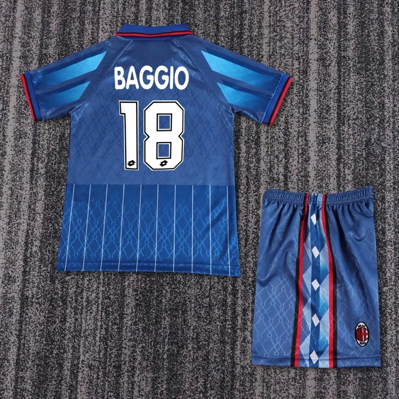 1996-97 AC MILAN AWAY KIDS KIT