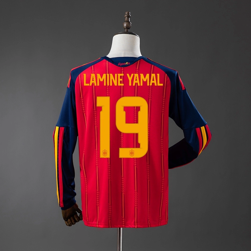 2026 SPAIN WORLD CUP HOME LONG SLEEVE（FAN VERSION）
