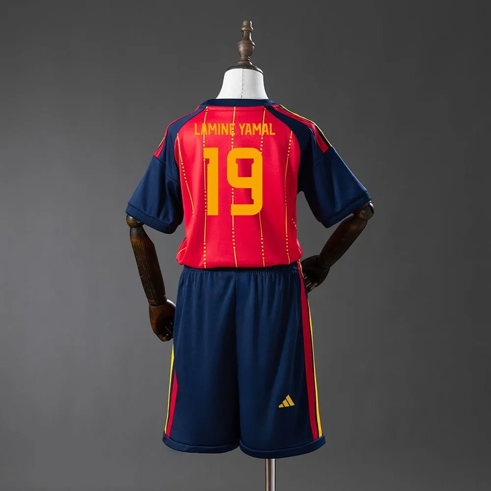 2026 SPAIN WORLD CUP HOME MEN AND KIDS KIT
