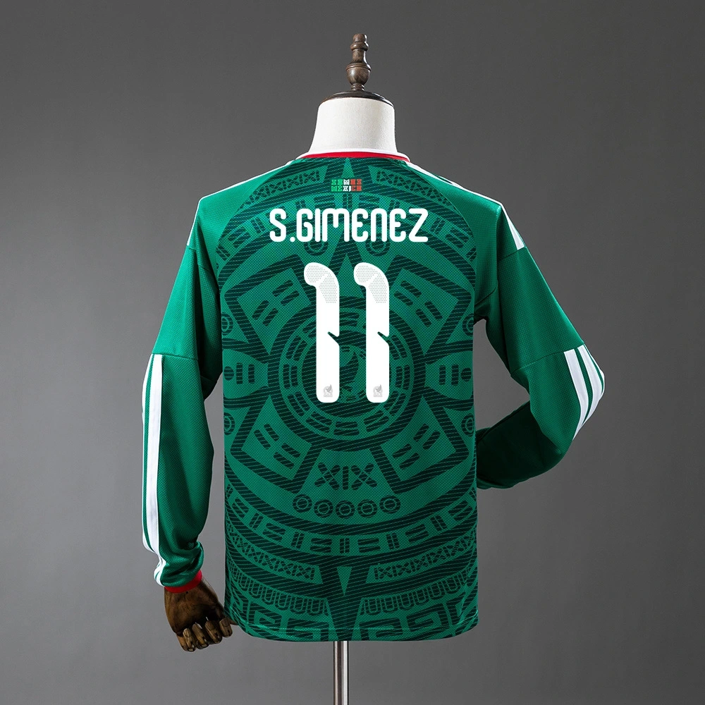 2026 MEXICO WORLD CUP HOME LONG-SLEEVE（FAN VERSION）