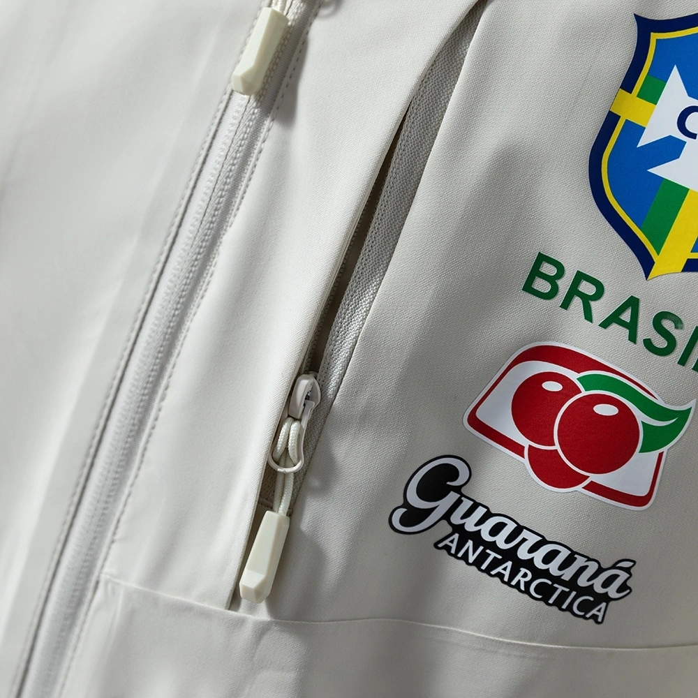 BRAZIL WINDPROOF JACKET-OFF WHITE