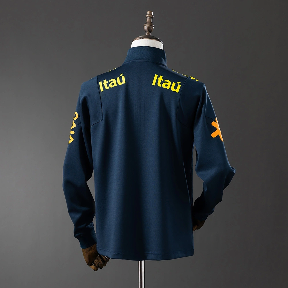 2022-23 BRAZIL TRAINING JACKET-ROYAL BLUE