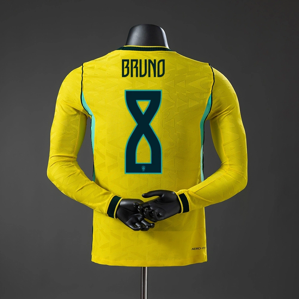 2026 BRAZIL HOME WORLD CUP LONG-SLEEVED (PLAYER VERSION)