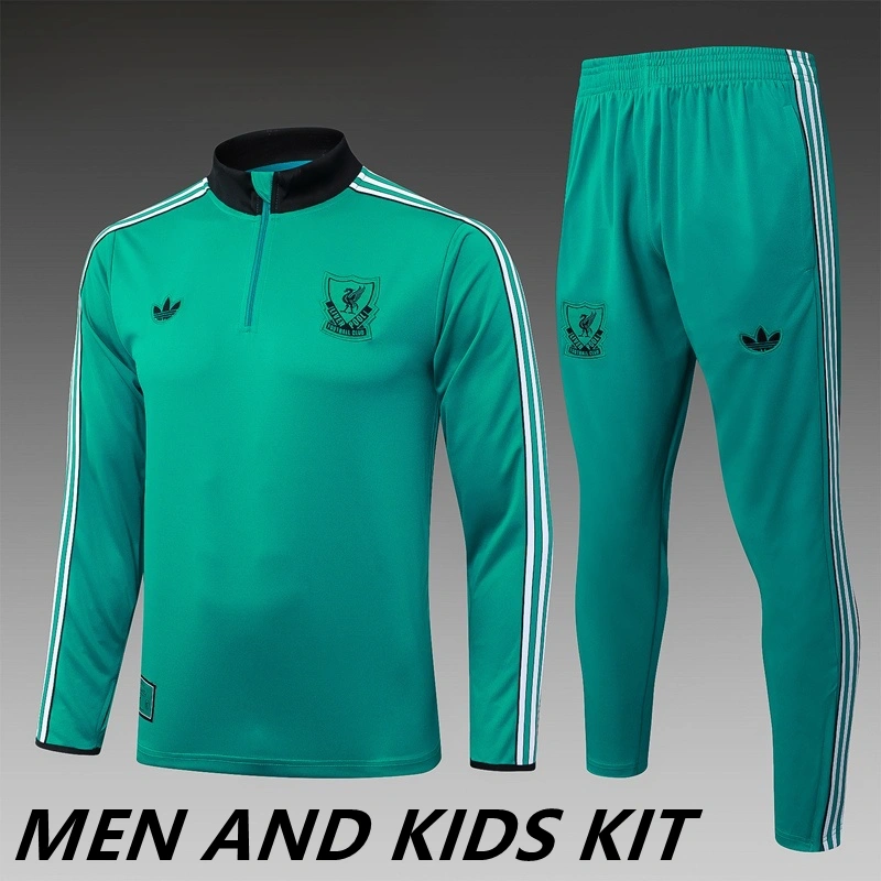 2026-27 LIVERPOOL TRACKSUITS TRAINING SUIT-GREEN