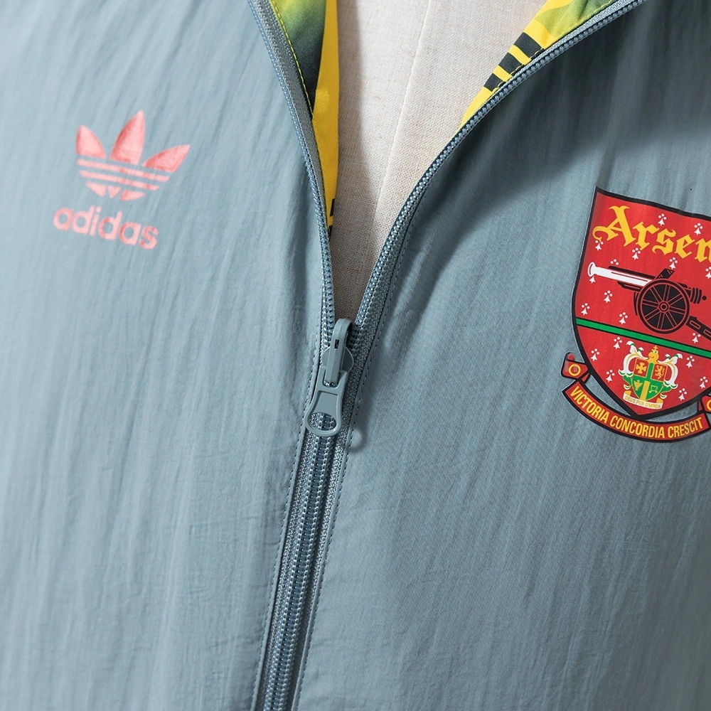 2025-26 ARSENAL REVERSIBLE JACKET WINDBREAKER - YELLOW & GREY
