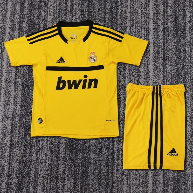 2011-12 REAL MADRID YELLOW GOALKEEPER KIDS KIT