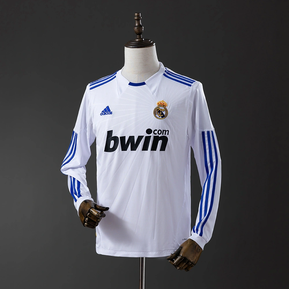 2010-11 REAL MADRID LONG SLEEVE HOME (FAN VERSION)