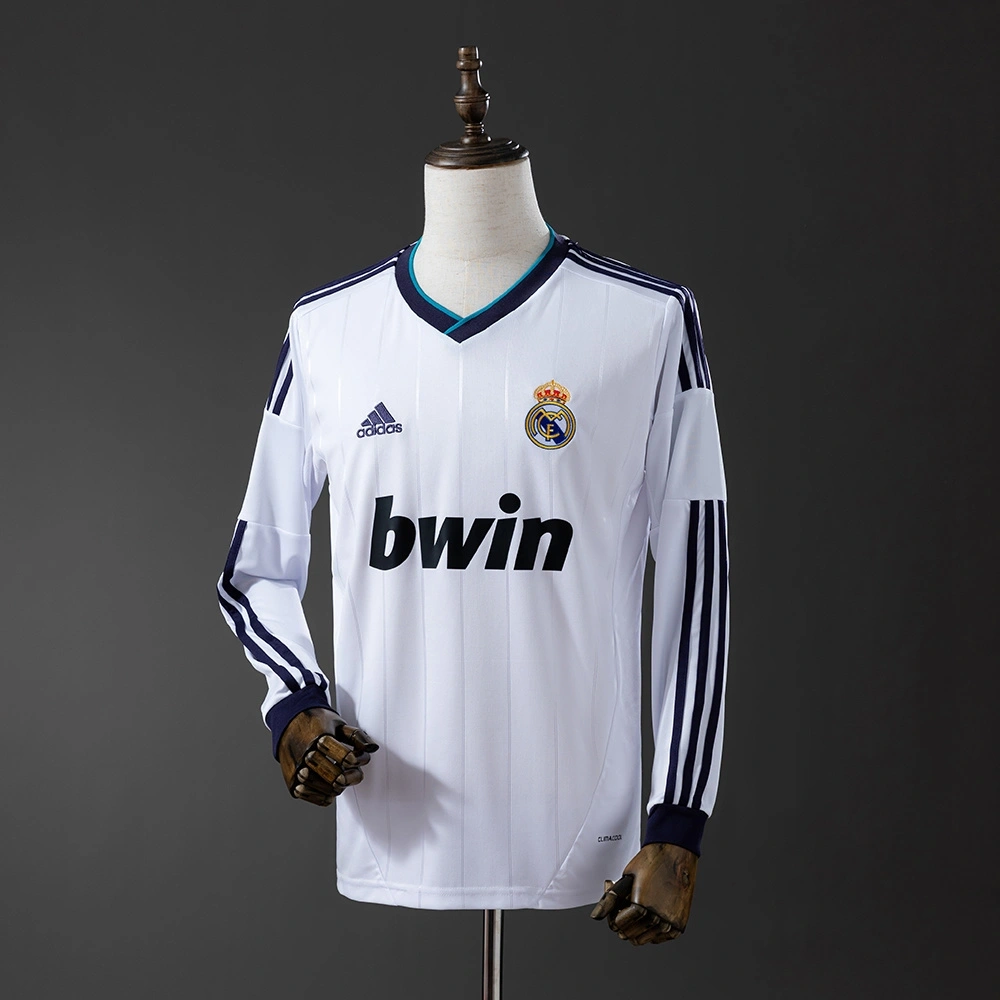 2012-13 REAL MADRID HOME LONG SLEEVE (FAN VERSION)