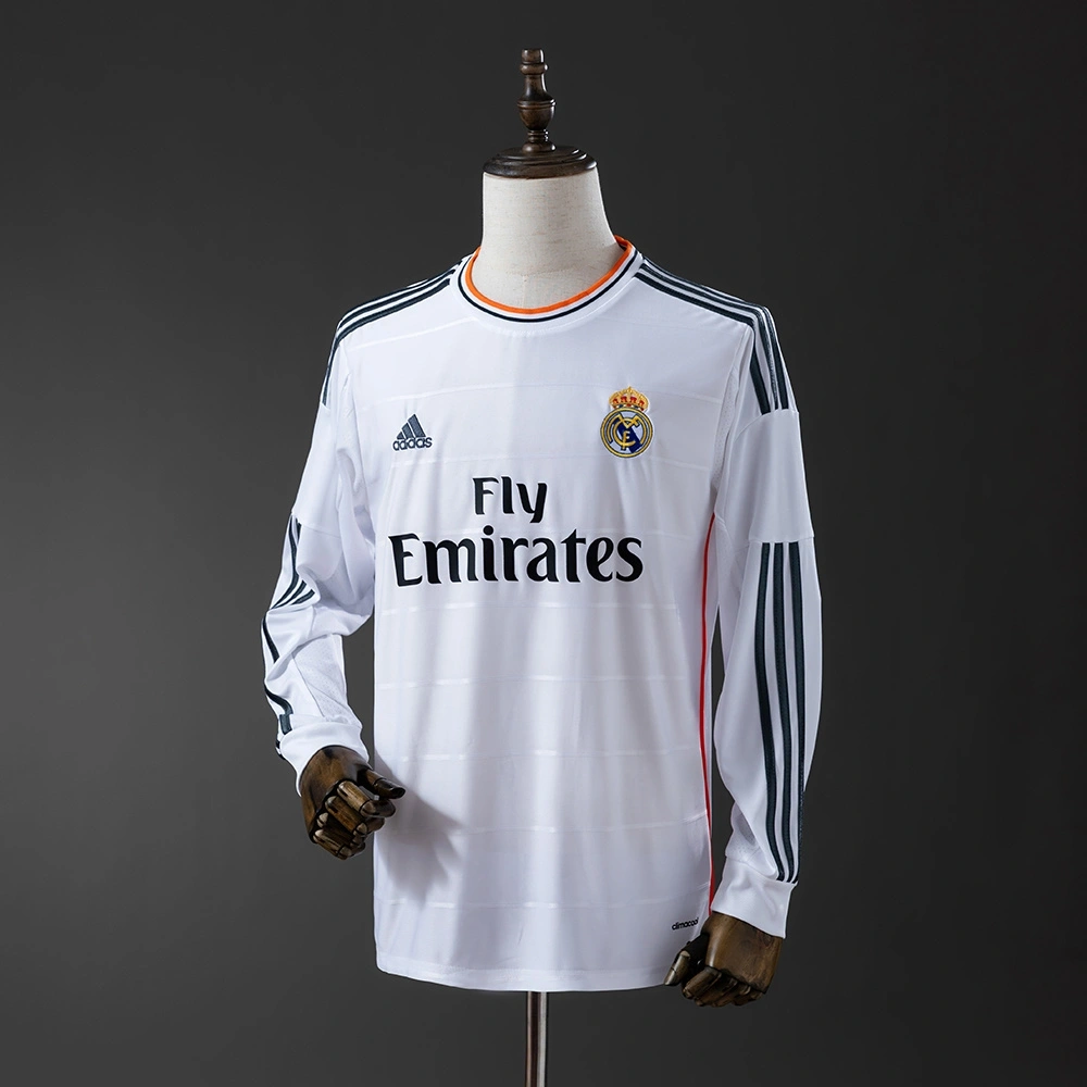 2013-14 REAL MADRID HOME LONG SLEEVE (FAN VERSION)