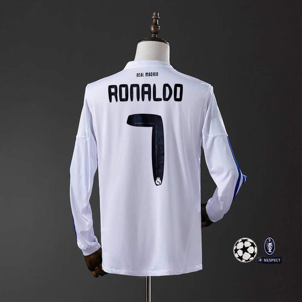 2010-11 REAL MADRID LONG SLEEVE HOME (FAN VERSION)