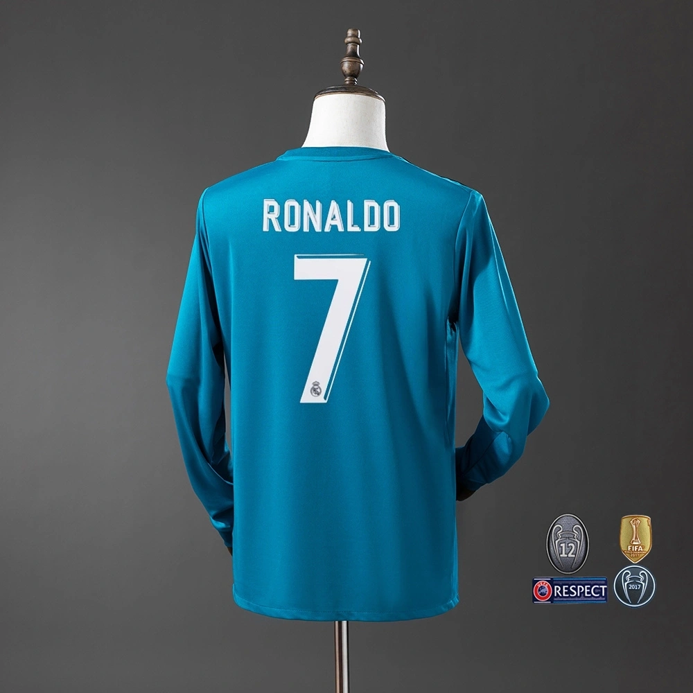 2017-18 REAL MADRID THIRD AWAY LONG SLEEVE