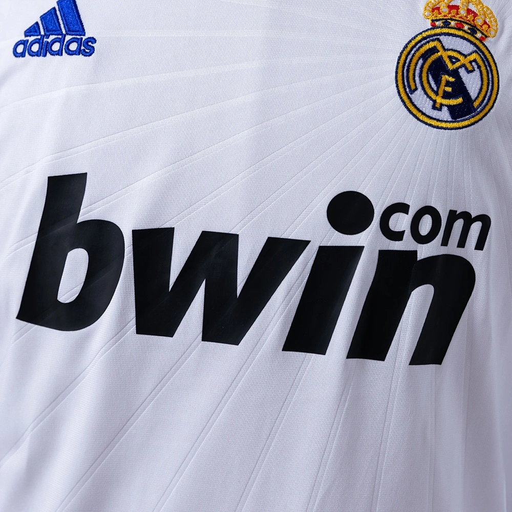 2010-11 REAL MADRID LONG SLEEVE HOME (FAN VERSION)