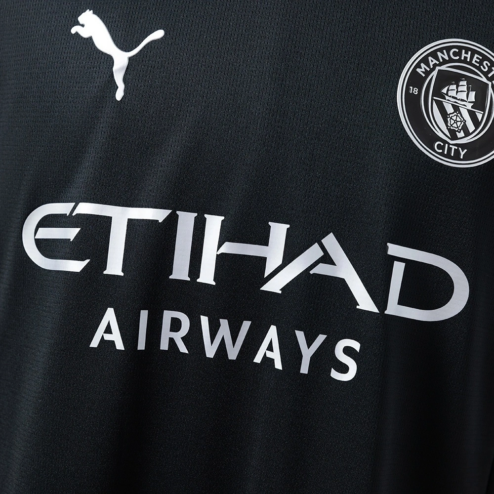 2025-26 MANCHESTER CITY LONG SLEEVE AWAY (FAN VERSION)