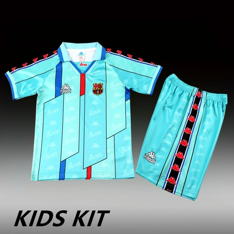 1995-97 BARCELONA AWAY KIDS KIT