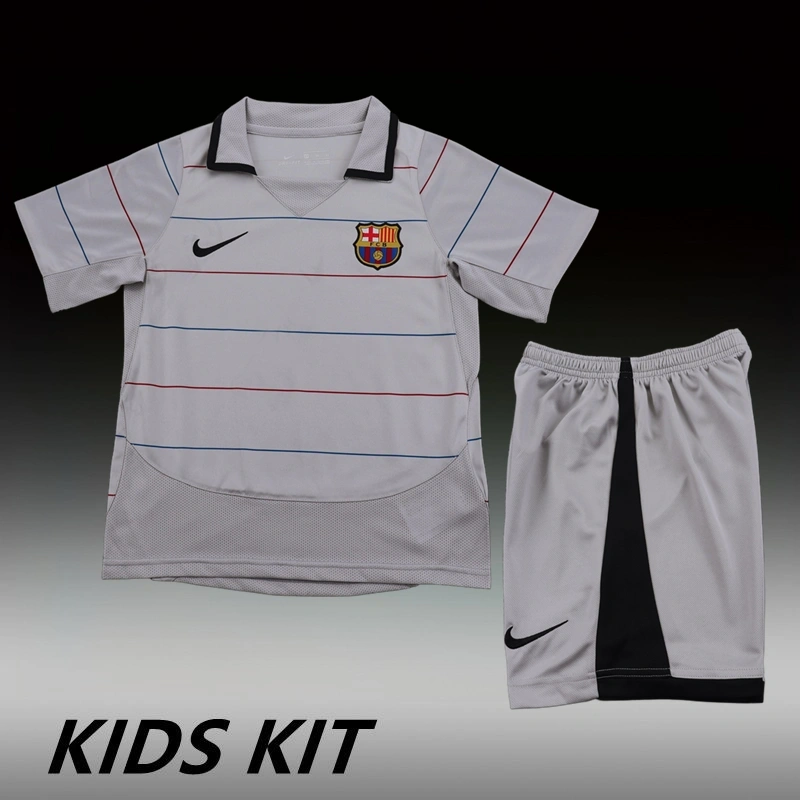 2003-04 BARCELONA AWAY KIDS KIT