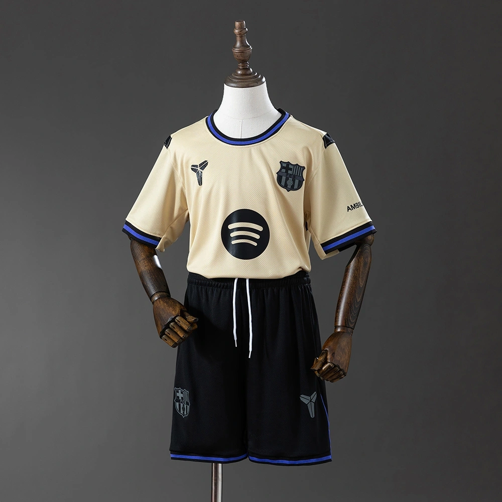 2025-26 BARCELONA AWAY MEN AND KIDS KIT