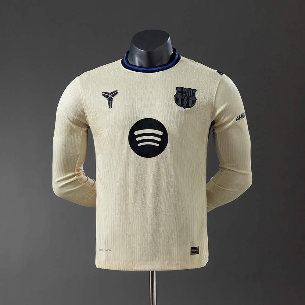 2025-26 BARCELONA AWAY LONG SLEEVE (PLAYER VERSION)