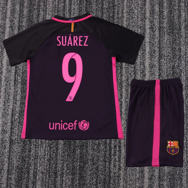 2016-17 BARCELONA AWAY KIDS KIT
