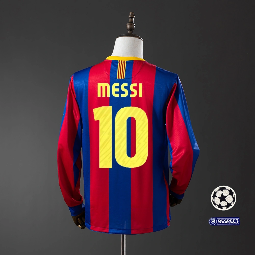 2010-11 BARCELONA HOME LONG SLEEVE（UEFA CHAMPIONS LEAGUE）