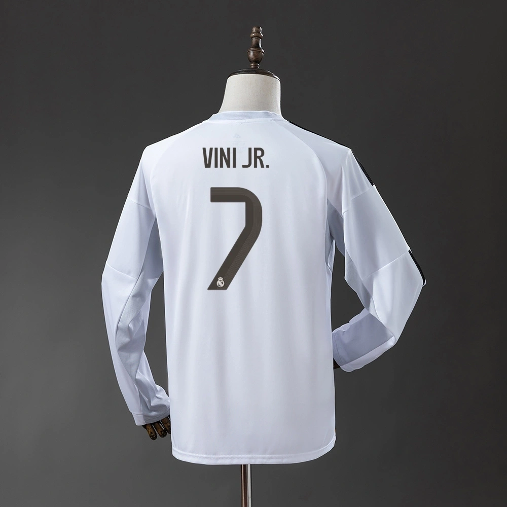 2025-26 REAL MADRID LONG SLEEVE HOME （FAN VERSION）