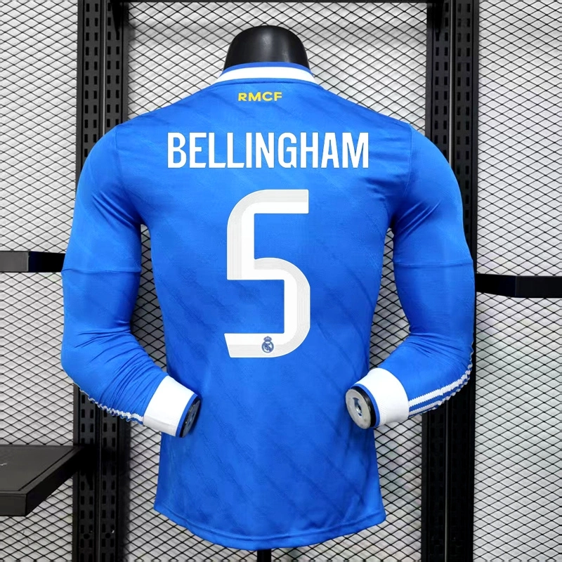 2025-26 REAL MADRID THIRD AWAY PLAYER VERSION LONG SLEEVE